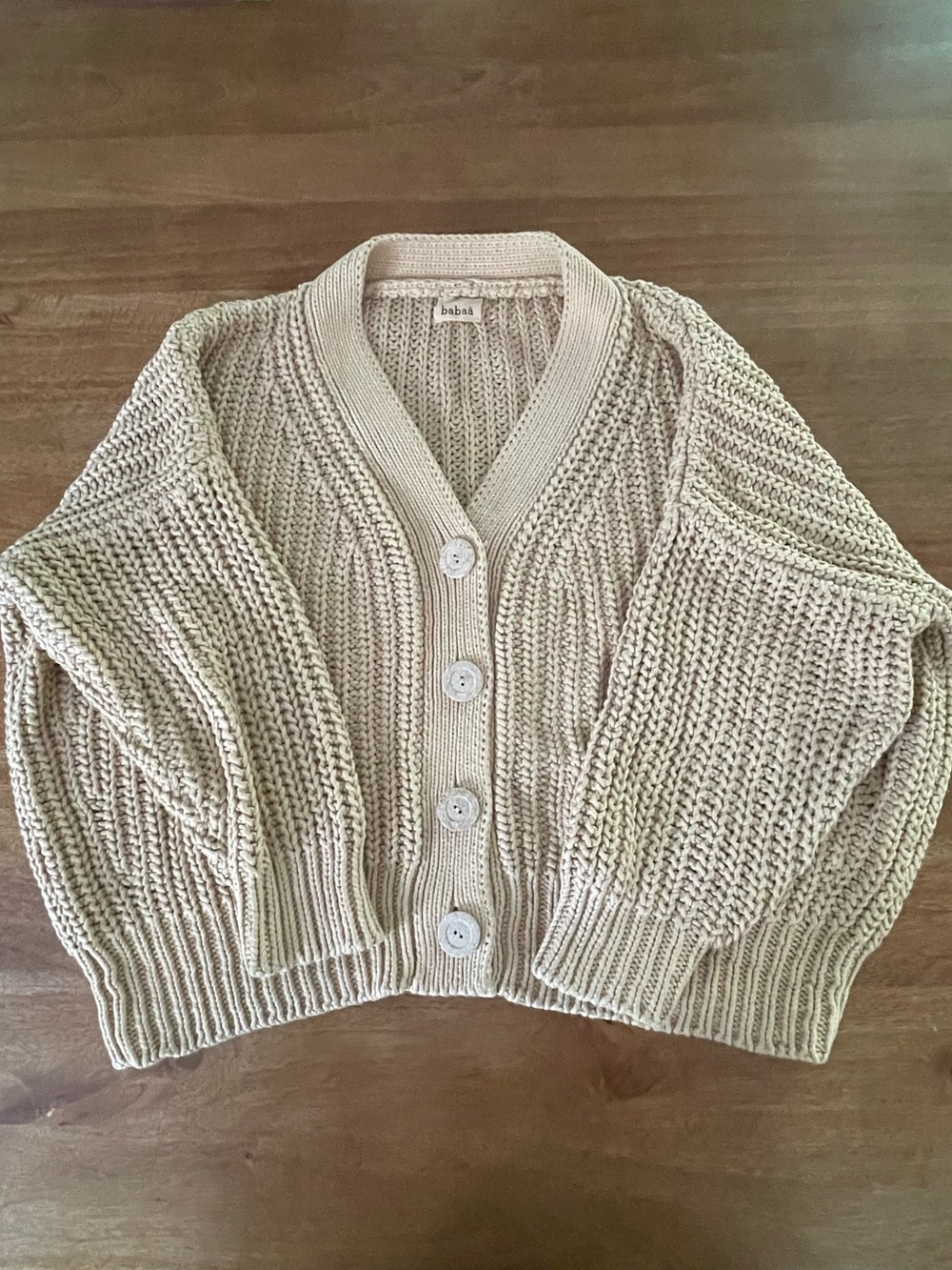 Babaa Cardigan No.18, Clay Pot